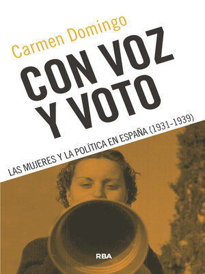 cover image of Con voz y voto